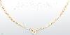 14K Gold Dia-cut Designs Necklace 17"