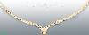 14K Gold Dia-cut Designs Necklace 17"