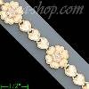 14K Gold Dia-cut Designs Necklace 7.5"