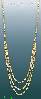 14K Gold Fancy Necklace 17"