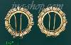 14K Gold Bola Collection Earrings