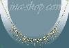 14K Gold Fancy Light Ball Necklace 17"