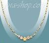 14K Gold Fancy Designs Necklace 17"