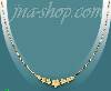 14K Gold Fancy Designs Necklace 17"