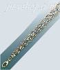 14K Gold Fancy Light Hollow Bracelet 7.5"