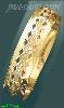 14K Gold 3Color Adjustable Bangle