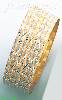 14K Gold Solid, Dome & Hollow Bangle