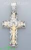 14K Gold Cross Crucifix Charm Pendant