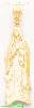 14K Gold Virgin Dia-Cut Charm Pendant