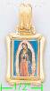 14K Gold Virgin of Guadalupe Picture Charm Pendant