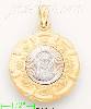 14K Gold Sacred Heart of Jesus w/Roses Assorted Charm Pendant