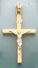 14K Gold Crucifix Fancy Cross Charm Pendant