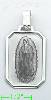 14K Gold Virgin of Guadalupe Italian Picture Charm Pendant