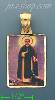 14K Gold Saint Francis of Assisi Picture Charm Pendant
