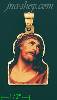 14K Gold Jesus Christ Picture Charm Pendant