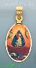 14K Gold Virgin of San Juan Picture Charm Pendant
