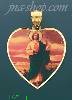 14K Gold Saint Jude Picture Charm Pendant