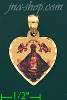 14K Gold Virgin of San Juan Picture Charm Pendant