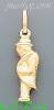 14K Gold Gobbo Hunchback Man Italian Charm Pendant