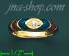 14K Gold Fancy Enamel Ring