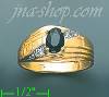 14K Gold CZ Ring