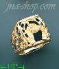 14K Gold Men's CZ Ring