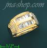 14K Gold Men's CZ Ring