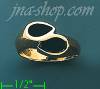 14K Gold High Polished Onyx Ring