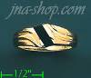 14K Gold High Polished Onyx Ring