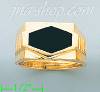 14K Gold High Polished Onyx Ring