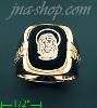 14K Gold Men's Picture Ring