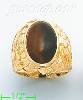 14K Gold Men's Color Stone Ring