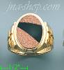 14K Gold Men's Color Stone Ring