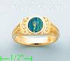 14K Gold Assorted Stone Ring