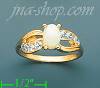14K Gold Assorted Stone Ring