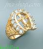 14K Gold CZ Ring