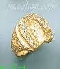 14K Gold CZ Ring