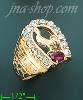 14K Gold CZ Ring