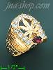 14K Gold CZ Ring