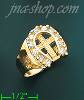 14K Gold CZ Ring