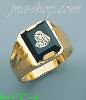 14K Gold Men's Picture Ring