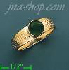 14K Gold Men's CZ Ring