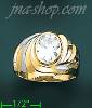 14K Gold Men's CZ Ring