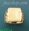 14K Gold Men's Ring