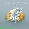 14K Gold Ladies' CZ Ring