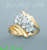 14K Gold Ladies' CZ Ring