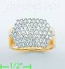 14K Gold Ladies' CZ Ring