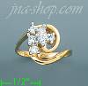 14K Gold Ladies' CZ Ring