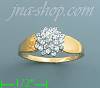 14K Gold Ladies' CZ Ring