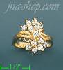 14K Gold Ladies' CZ Ring